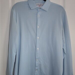 Mizzen+Main Sky Blue Dress Shirt